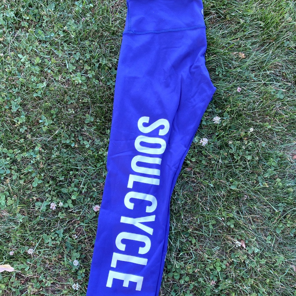 Reversible Crop SoulCycle Lululemon Leggings